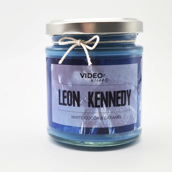 Leon Kennedy | Resident Evil | 7oz Soy Fandom Candle | Highly Scented