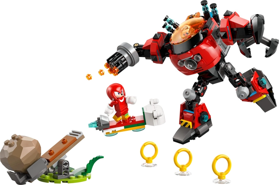 Knuckles vs. Dr. Eggman Egg Crusher Mech 77005 | LEGO® Sonic the Hedgehog™ |