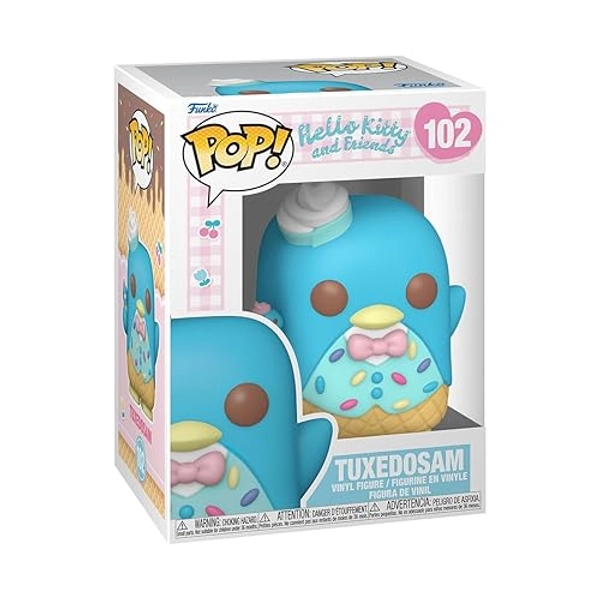 Funko POP Sanrio: Hello Kitty - Tuxedo Sam - (Icecream) - Collectable Vinyl Figure - Gift Idea - Official Merchandise - for Kids & Adults - Cartoons Fans - Model Figure for Collectors and Display