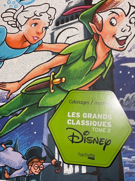 LES GRANDS CLASSIQUES TOME 2 - DISNEY CLASSICS - COLOR BY NUMBERS