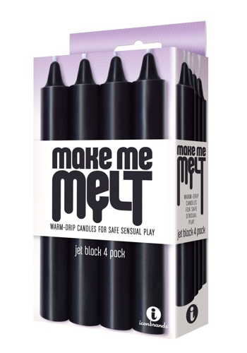 Make Me Melt - Jet Black 4 Pack