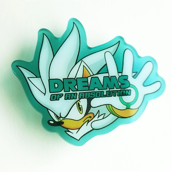 Dreams of an Absolution, Silver Pin Badge, Sonic Music Pin