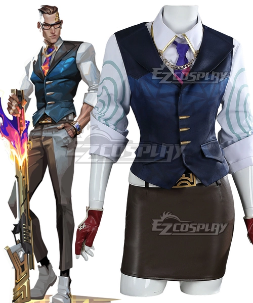 Valorant Chamber Female Cosplay Costume