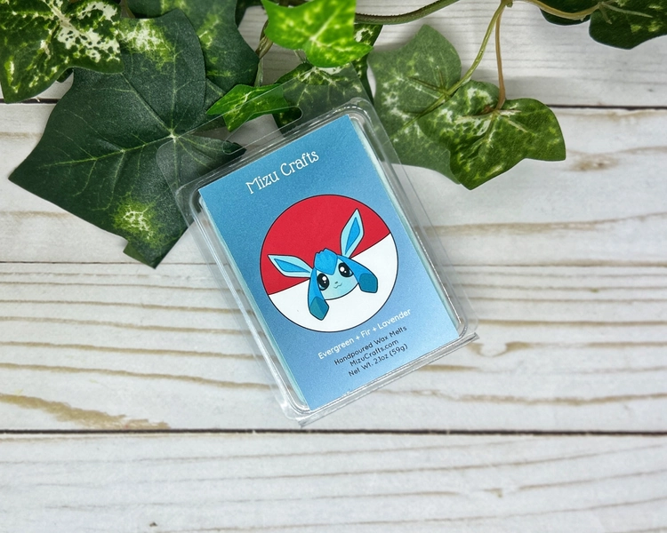 Cool as Ice Glaceon | Pokemon Inspired Wax Melt