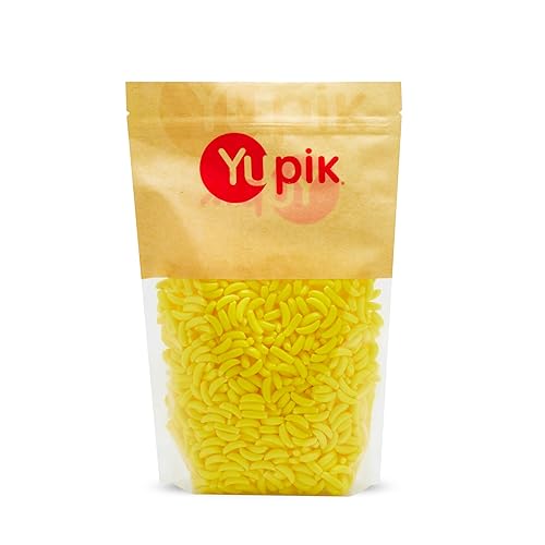 Yupik Banana Heads Pressed Candies, 1 kg, Kosher, Gluten-Free, Fruity Flavor, Banana-Shaped Treats, Candy Machine Refills, Fun & Nostalgic, Delicious Snacks, Ideal for Gifting, Halloween & Holidays - 1 kg (Pack of 1)