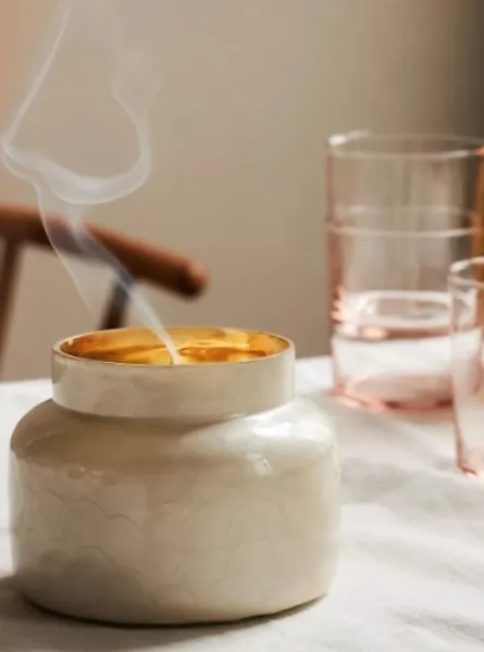 Capri Blue Capiz Jar Candle