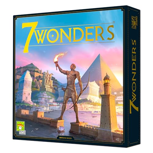 Repos Production SEV-EN02 Board Game for 3 to 7 Players | New Edition | Ages 10 and up - 7 Wonders (Base Game)