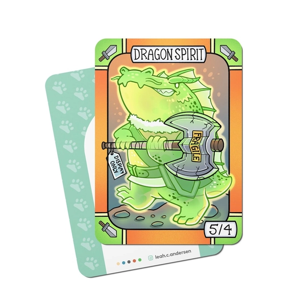 5 Dragon Spirit Tokens for Magic the Gathering - Etsy Italy