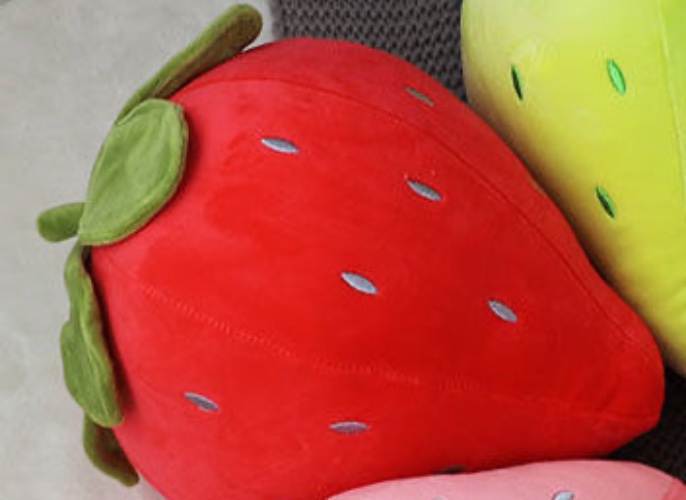 Sweet Strawberry Plushies - Red