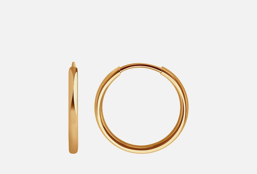 Gold earrings Diamant 