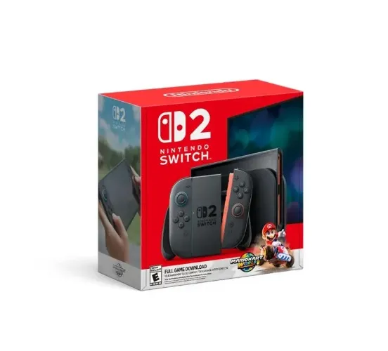Nintendo Switch 2 Console + Mario Kart World Bundle (Digital Download Code)