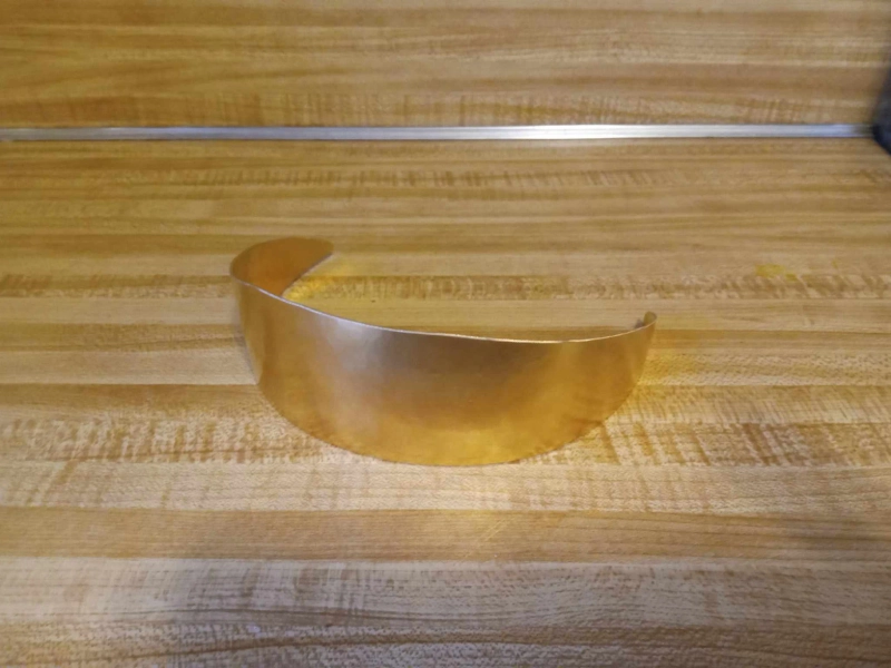 Handmade brass crown/ tiara for greek/ medieval costume by Lodestone Ironworks