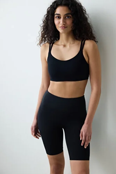 Back Cut Out Sports Bra