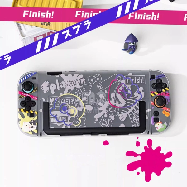 Splatoon Switch 2 Covers Gray Nintendo Switch 2 Accessories
