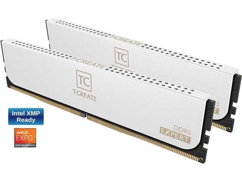 Team Group T-CREATE EXPERT 32GB (2 x 16GB) 288-Pin PC RAM DDR5 6000 (PC5 48000) Desktop Memory Model CTCWD532G6000HC30DC01