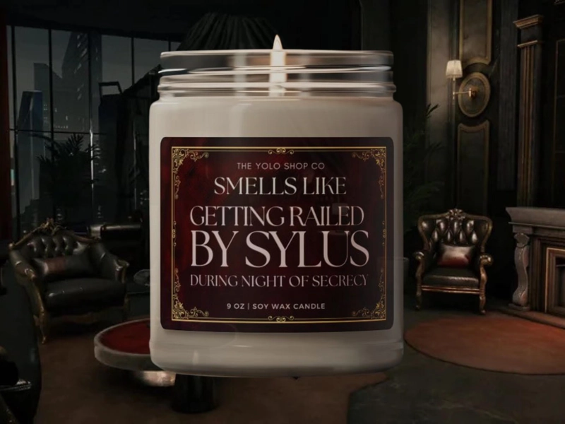 Smells Like Getting Railed by Sylus Candle, Love and Deepspace Soy Candle, Funny Gamer Gift