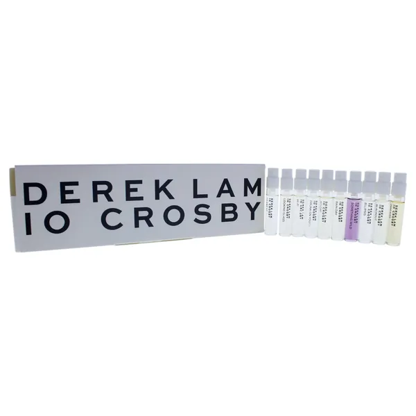 Derek Lam 10 Crosby | Eau de Parfum | Gift Set for Women | 10-Piece Perfume Collection | 10 Unique Fragrances | 2 ML Spray Bottles, mini gift set (I0085462)