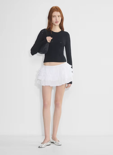 daisy seamless crew longsleeve