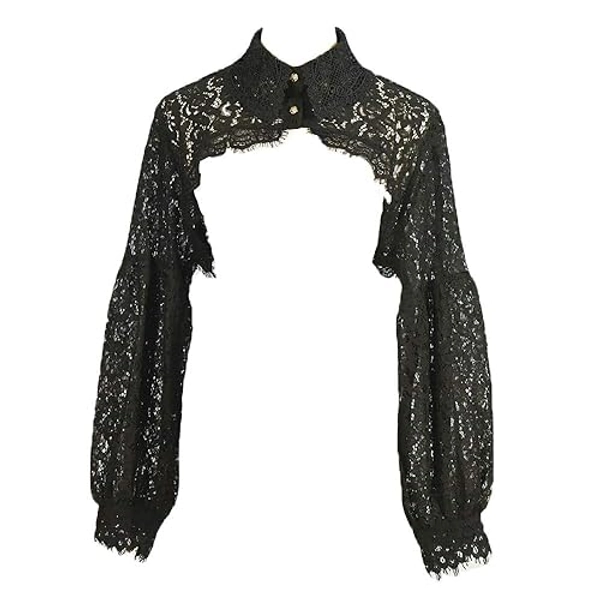 Elegtiskas Detachable Dickey Blouse False Collar Half Shirt Blouse Collar Crop Top