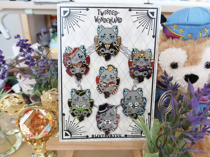 TWST: Mystery Dorm Grim Pins