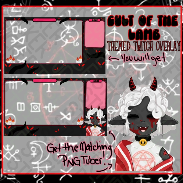 Cult Of The Lamb | Twitch Overlay