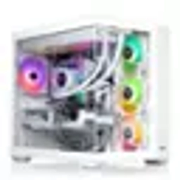 Thermaltake - LCGS View 9580S-380XL Gaming Desktop AMD Ryzen 9 9950X3D, 32GB Memory, NVIDIA GeForce RTX 5080, 2TB NVMe M.2 - Snow