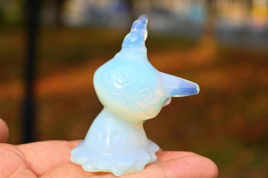 2'' Natural Opalite Mini Q Carved Crystal Mini Q Skullhalloween Gift home Decorcrystal Healingcrystal Figurine - Etsy Lithuania