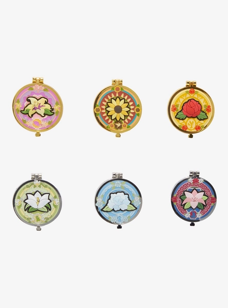 Loungefly Disney Princess Compact Mirror Blind Box Enamel Pin - BoxLunch Exclusive