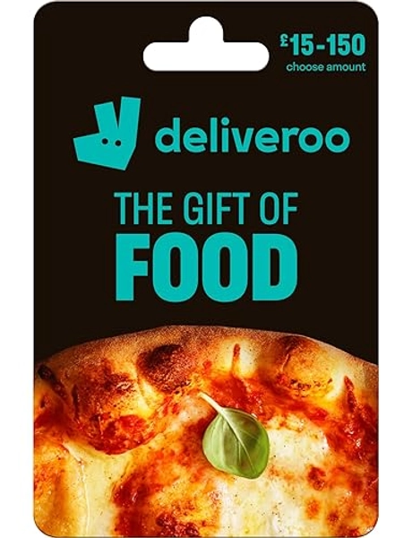 Deliveroo Gift Card - UK Redemption Only - Delivered by post