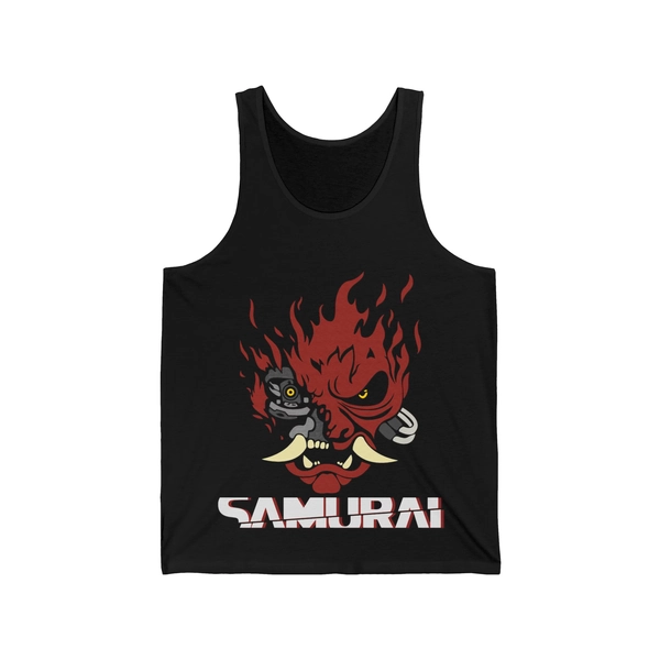 Johnny Silverhand Cosplay Unisex Tank Top - Cyberpunk 2077