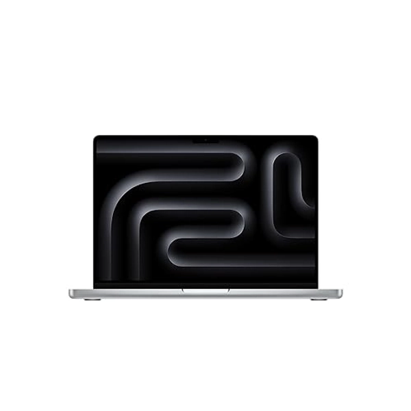 Apple MacBook Pro Ordinateur Portable avec Puce M4, CPU et GPU 10 cœurs : Conçu pour Apple Intelligence, écran Liquid Retina XDR 14,2″, 24 Go de mémoire unifiée, 1 to de Stockage SSD ; Argent