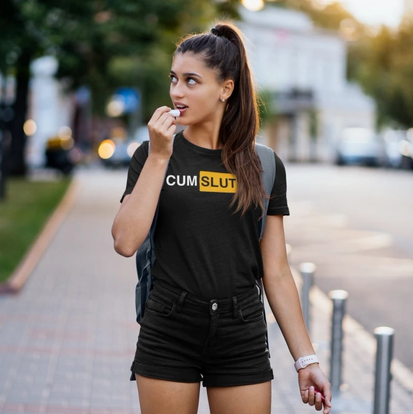 Cum Slut Tee Shirt Unisex Streetwear, Fashion, Gift for Valentines Day, Girlfriend, Bestfriend, Wife - Etsy UK