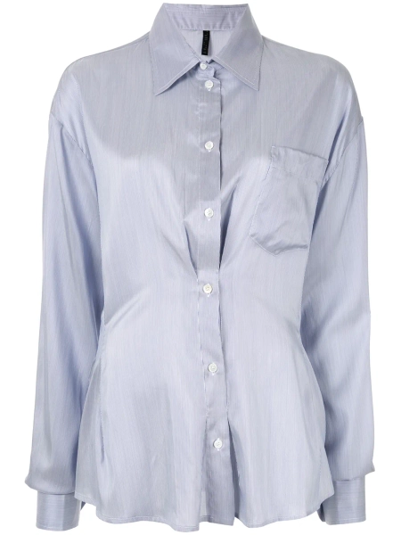 ruched detail shirt | 40