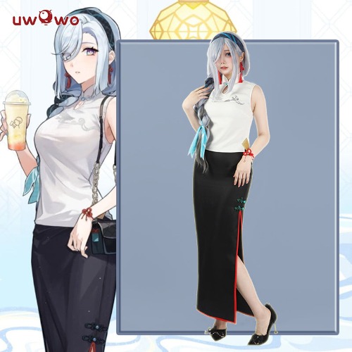 【Pre-sale】Genshin Impact X Heytea Ganyu Shenhe Cosplay