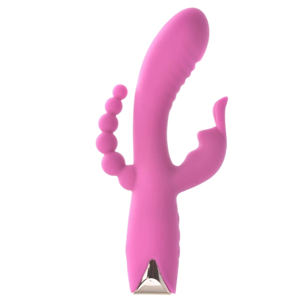 Adam & Eve Hopping Bunny Triple Stimulator - Vibrators | Adam & Eve