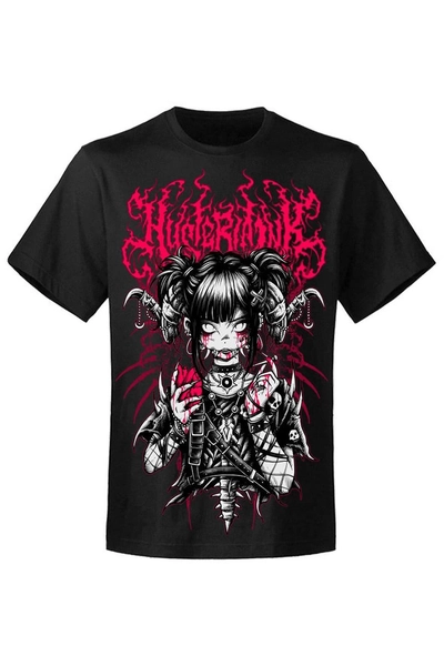 Hysteria Ink T-Shirt Manga Goth - Wonderland 13 Store