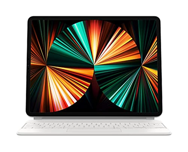 Apple Magic Keyboard (para el 12.9-Inch iPad Pro - 5.ª generación) - Español - en Blanco