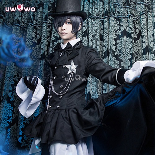【Pre-sale】Uwowo Collab Series: Anime Black Butler Ciel Phantomhive Classical Cosplay Costume - M