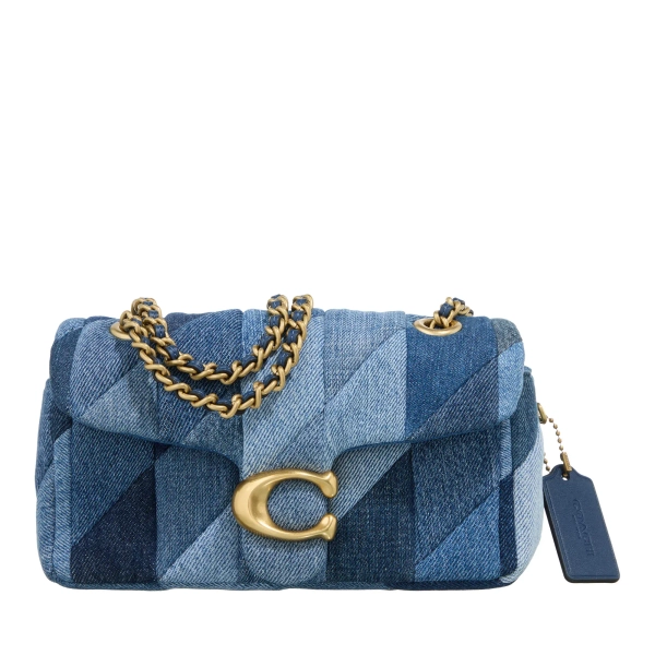 Coach Quilted Denim Tabby 20 Denim Multi | Schultertasche