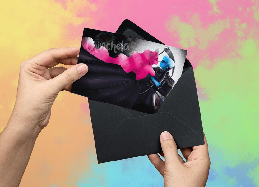 Regal - 4x6 Glossy Fanart Print - Wall Art - Greek Mythology - Hades - Persephone - King & Queen -