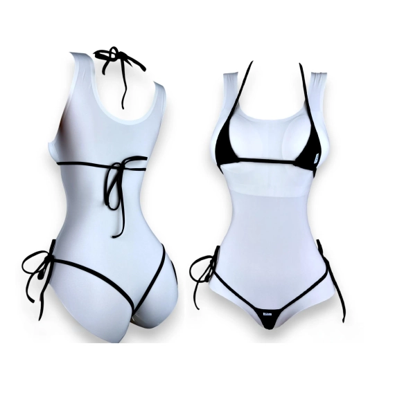 147-6, Mini Bikini, Extreme Micro Spandex Swimwear, Sexy Y-Back Thong Bikini, Handmade Bikini, Women's Swimwear, SHbikini