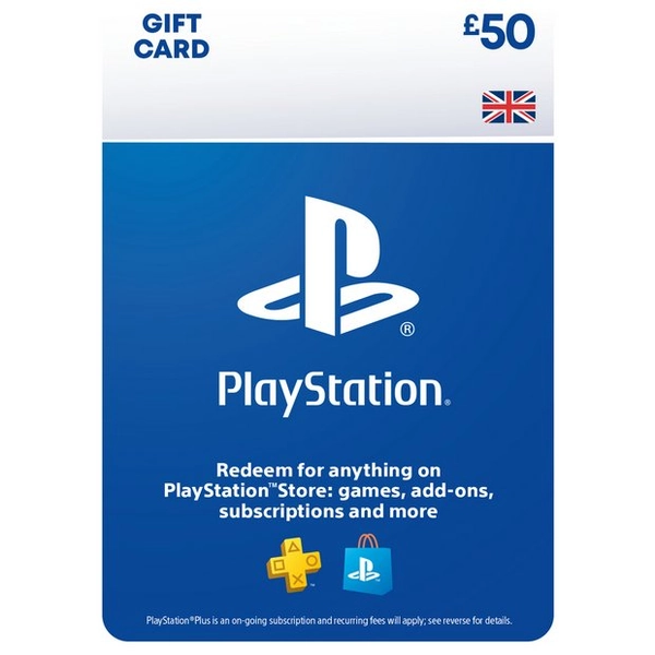 Buy PlayStation Store 50 GBP Gift Card | Playstation Plus | Argos