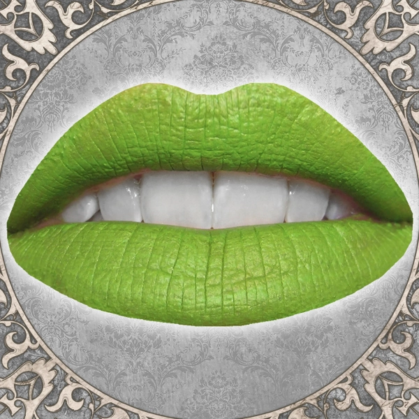 Bright Green Matte Liquid Lipstick, Cruelty Free and Vegan Makeup