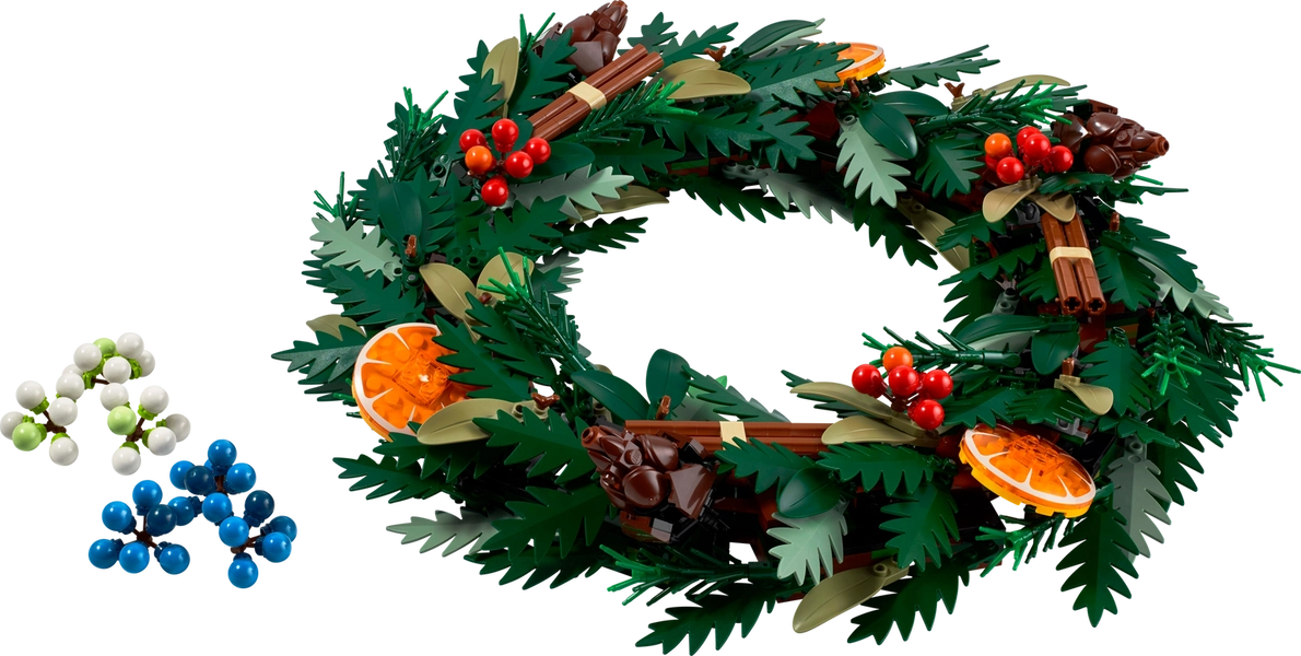 Wreath 10340 | LEGO® Icons | Buy online at the Official LEGO® Shop NL 