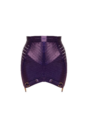 Adjustable Panel Waspie | Deep Purple / M