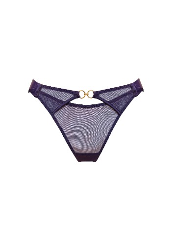 Retta Open Back Brief | Deep Purple / M | 3