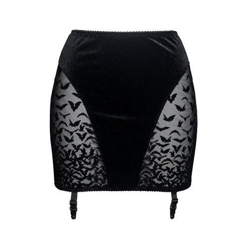 RTO- BATS CLOUD GARTER SKIRT - BLACK | M - waist 70/80 cm - hips 100/110