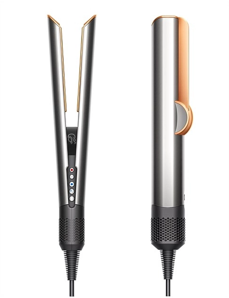 Dyson Airstrait Straightener & Dryer Bright Nickel/rich Copper | David Jones
