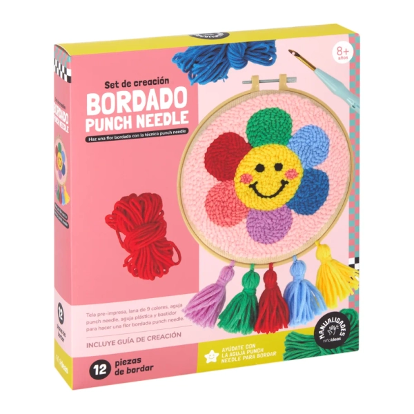Embroidery Set with a punch needle tool | Casaideas Chile