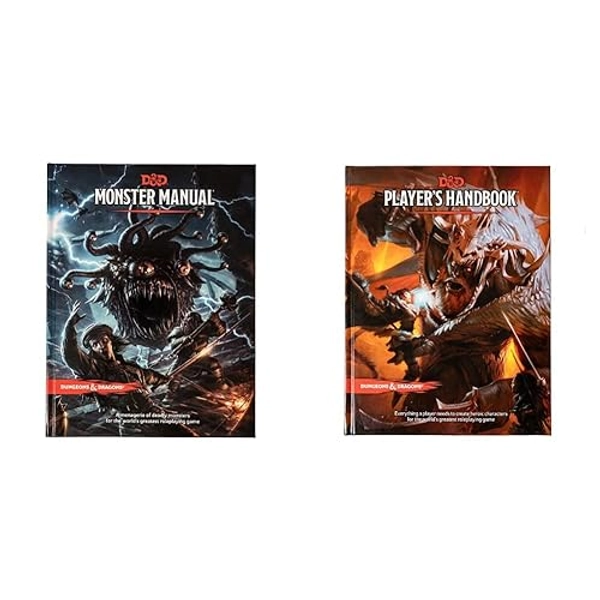Dungeons & Dragons Core Rulebook: Monster Manual, WTCA92180000, standard & Core Rulebook: Player's Handbook